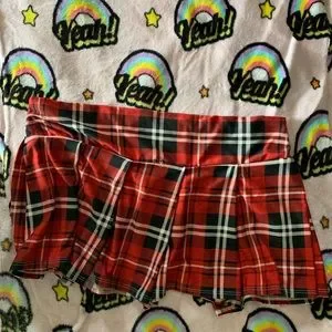 Bodyrage | Skirts | Red Plaid Skirt | Poshmark